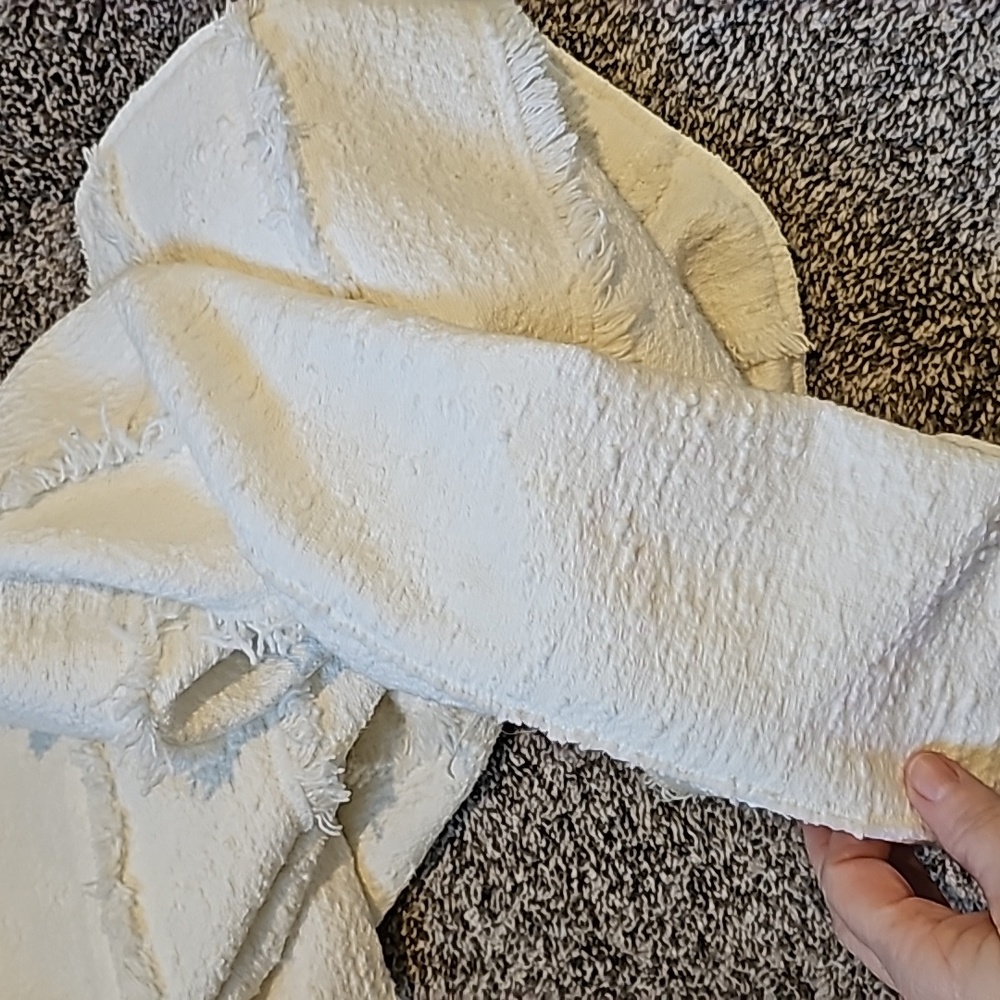 STUNNING REBECCA TAYLOR textured tweed frill jacket - Picture 13 of 14